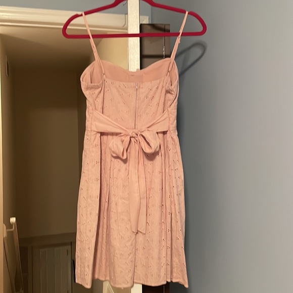 City Triangles pink eyelet dress Size Small - Picture 4 of 10